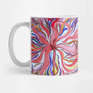 Psychedelic flora Mug